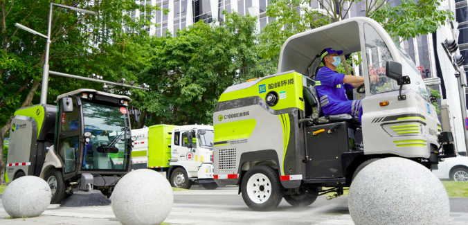 智慧环卫技术加持，NG娱乐环境助力深圳数字抗疫